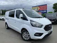 Used Ford Transit Custom Limited 130 HP (95 kW) 2023 White Van