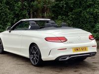 used Mercedes C300 C Class 2.0AMG Line (Premium) Cabriolet G-Tronic+ Euro 6 (s/s) 2dr AIRCON Convertible