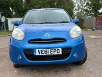 Used Nissan Micra Acenta 2011 Blue Hatchback
