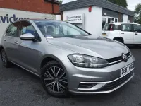 Used VW Golf VII SE 125 HP (91 kW) 2017 Grey Hatchback