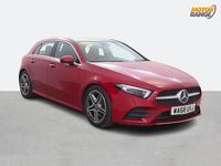 Used Mercedes A250 AMG Line Premium Plus 224 HP (164 kW) 2018 Red Hatchback