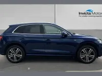 Used Audi Q5 S-Line 190 HP (139 kW) 2019 Navarra blue metallic SUV