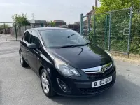 Begagnad Vauxhall Corsa 2013 Svart Halvkombi