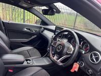 Used Mercedes CLA220 AMG line 177 HP (130 kW) 2017 Red Sedan
