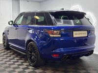 Used Land Rover Range Rover Sport SVR 550 HP (404 kW) 2017 Blue SUV
