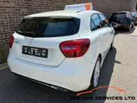Begagnad Mercedes A200 136 HK (100 kW) 2016 Vit Halvkombi