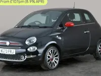 Used Fiat 500 Red 70 HP (51 kW) 2022 Black Hatchback