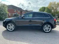 Begagnad Audi Q5 S-line plus 2016 Svart SUV