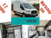Used Ford Transit 155 HP (114 kW) 2016 White Van