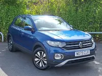 Used VW T-Cross Move 95 HP (69 kW) 2024 Blue SUV