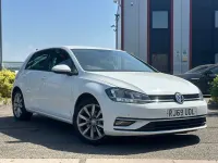 Used VW Golf VII GT 150 HP (110 kW) 2019 White Hatchback