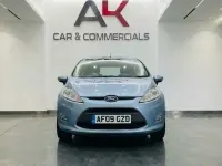 Used Ford Fiesta Zetec 82 HP (60 kW) 2009 Blue Hatchback