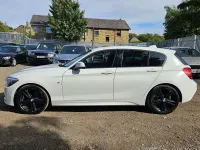 Used BMW 116 M Sport 136 HP (100 kW) 2014 White Hatchback