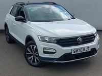 Used VW T-Roc SE 150 HP (110 kW) 2020 White SUV