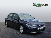 Used VW Golf VIII Life 128 HP (94 kW) 2021 Blue Hatchback