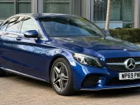 Used Mercedes C200 AMG Line Premium 2019 Blue Sedan
