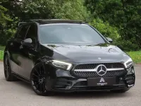 Begagnad Mercedes A35 AMG Premium Plus 2019 Svart Halvkombi