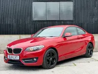 Used BMW 218 Sport Line 2014 Red Coupe