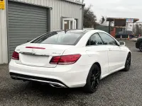 Used Mercedes E220 AMG line 2015 White Coupe