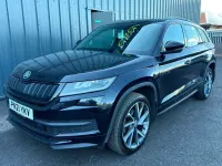 Used Skoda Kodiaq SportLine 150 HP (110 kW) 2021 Black SUV
