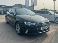 Used Audi A3 Sport 116 HP (85 kW) 2018 Black Sedan