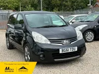Used Nissan Note N-TEC 110 HP (80 kW) 2012 Black Hatchback