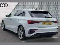 Used Audi A3 S-Line 147 HP (108 kW) 2023 White Sedan