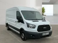 Usado Ford Transit 105 HP (77 kW) 2018 Branco Van