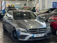 Used Mercedes E200 AMG line 184 HP (135 kW) 2018 Grey Sedan