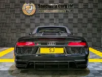 Used Audi R8 Spyder Comfort 610 HP (448 kW) 2018 Black Cabriolet