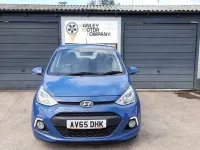 Used Hyundai i10 Premium SE 87 HP (63 kW) 2015 Blue Hatchback