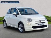 Used Fiat 500 Pop Star 69 HP (50 kW) 2016 White Hatchback