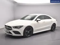 Used Mercedes CLA200 AMG line 163 HP (119 kW) 2019 White Coupe