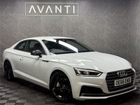 Used Audi A5 S-Line 190 HP (139 kW) 2017 White Coupe