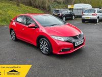 Begagnad Honda Civic SE Plus 120 HK (88 kW) 2014 Röd Halvkombi