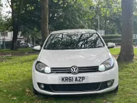 Used VW Golf VII GT 160 HP (117 kW) 2012 White Hatchback
