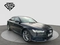 Used Audi A6 Black Edition 190 HP (139 kW) 2017 Black Sedan