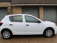 Used Dacia Sandero Ambiance 2017 White Hatchback