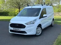 Used Ford Transit Connect 100 HP (73 kW) 2018 White MPV