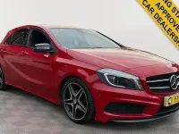 Used Mercedes A200 AMG 136 HP (100 kW) 2013 Red Hatchback