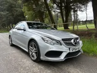 Usado Mercedes E220 AMG 2014 Prateado Coupé