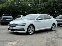 Used Skoda Superb SE L 2021 White Hatchback