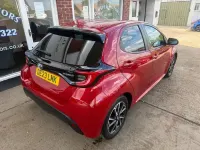Used Toyota Yaris Design 2023 Red Hatchback