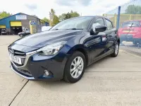 Used Mazda 2 105 HP (77 kW) 2016 Blue Hatchback