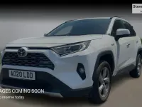 Used Toyota RAV4 218 HP (160 kW) 2020 White SUV