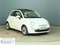 Used Fiat 500 Lounge 85 HP (62 kW) 2012 White Hatchback