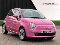 Used Fiat 500C Pop 69 HP (50 kW) 2010 Pink Cabriolet