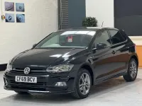 Used VW Polo R-line 115 HP (84 kW) 2020 Black Hatchback