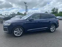Used Audi Q7 S-Line 286 HP (210 kW) 2022 Blue SUV