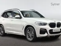 Used BMW X3 M Sport 181 HP (133 kW) 2021 White SUV